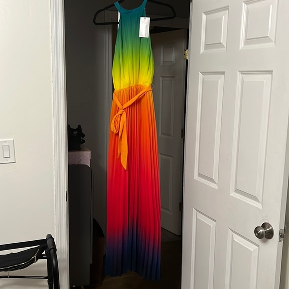 Multi color dress by Ms. Bling Size Large - Picture 1 of 9